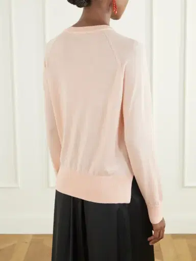 Simone Rocha Crystal-embellished Wool And Silk-blend Cardigan | Thumbnail 4