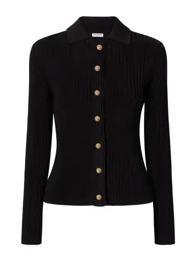 Balmain Ribbed Cardigan | Thumbnail 1