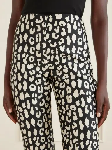 Carolina Herrera Leopard-patterned Jacquard Slim-leg Pants | Thumbnail 5 Carolina Herrera Leopard-patterned Jacquard Slim-leg Pants | Thumbnail 5