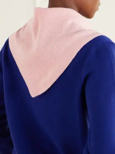 Daughter Fionn Ribbed Cashmere Scarf | Thumbnail 4 Daughter Fionn Ribbed Cashmere Scarf | Thumbnail 4