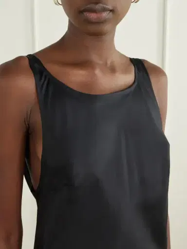 Le Kasha Open-back Silk-satin Maxi Dress | Thumbnail 4
