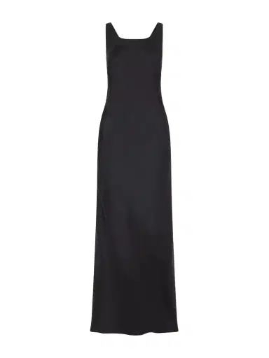 Le Kasha Open-back Silk-satin Maxi Dress | Thumbnail 1