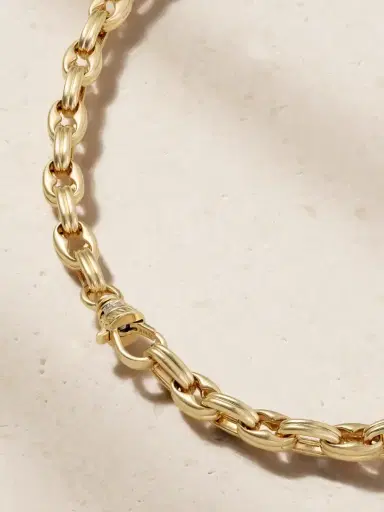 Lucy Delius Siren 14-karat Gold Diamond Necklace | Thumbnail 3 Lucy Delius Siren 14-karat Gold Diamond Necklace | Thumbnail 3