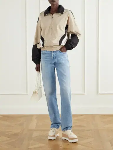 Stella McCartney Elyse Wood-trimmed Vegetarian Material Platform Brogues | Thumbnail 4