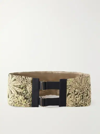 Dries Van Noten Floral-jacquard Belt | Thumbnail 3 Dries Van Noten Floral-jacquard Belt | Thumbnail 3