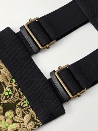 Dries Van Noten Floral-jacquard Belt | Thumbnail 4 Dries Van Noten Floral-jacquard Belt | Thumbnail 4