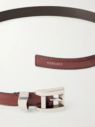 Versace Calf Leather Belt | Thumbnail 3