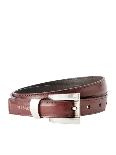 Versace Calf Leather Belt | Thumbnail 1