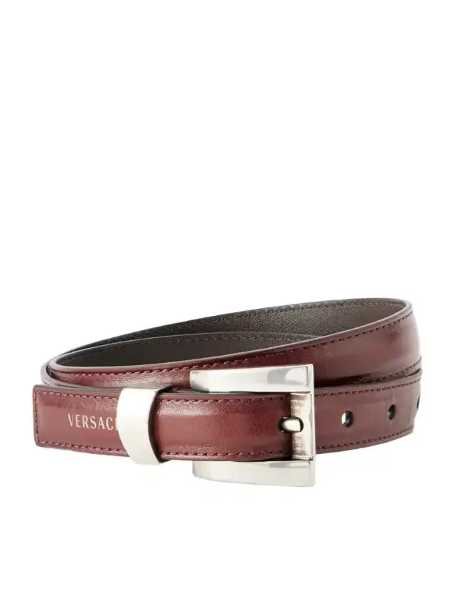 Versace Calf Leather Belt