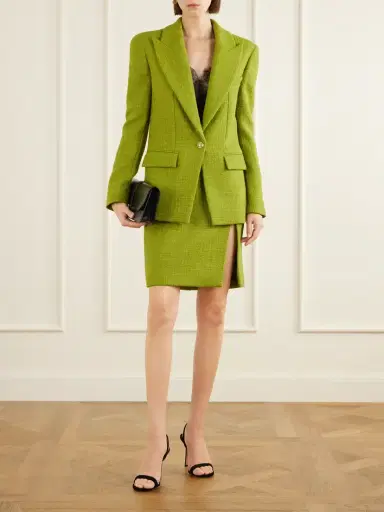 Balmain Bouclé-tweed Wool-blend Jacket | Thumbnail 2