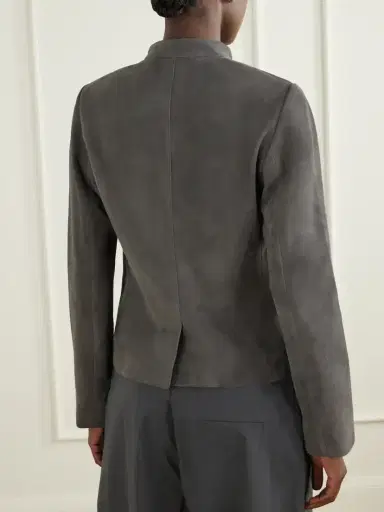 St. Agni Suede Biker Jacket | Thumbnail 3 St. Agni Suede Biker Jacket | Thumbnail 3