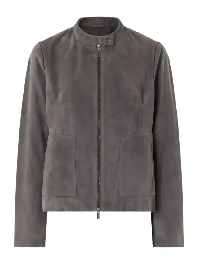 St. Agni Suede Biker Jacket