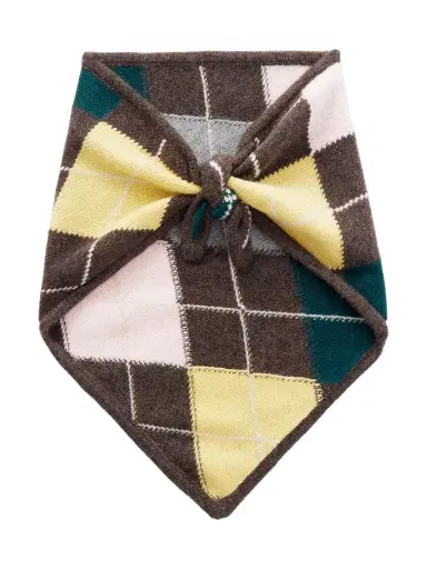 Daughter Ava Argyle Cashmere Scarf | Thumbnail 1