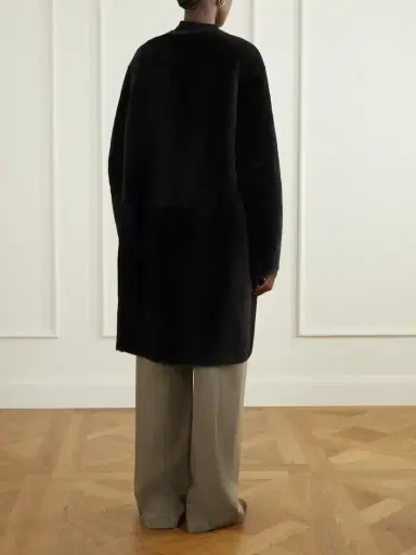 Loulou de Saison Elba Shearling Coat | Thumbnail 3