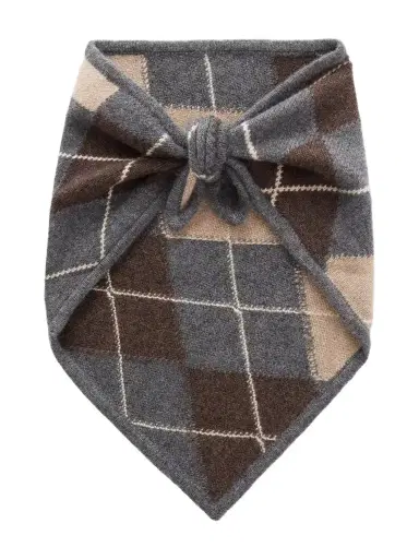 Daughter Ava Argyle Cashmere Scarf | Thumbnail 1 Daughter Ava Argyle Cashmere Scarf | Thumbnail 1