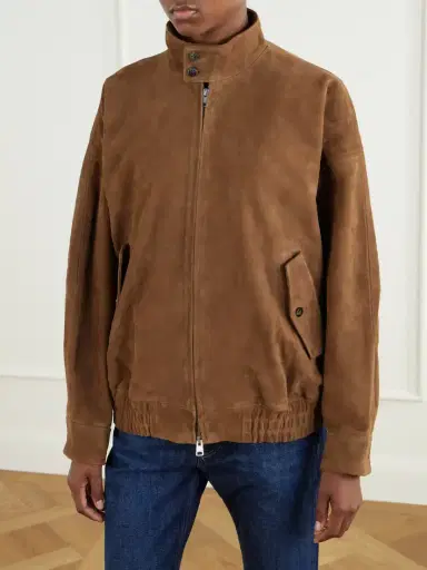 AGOLDE Blair Suede Jacket | Thumbnail 3