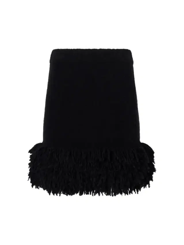 Loewe Fringed Wool-blend Mini Skirt