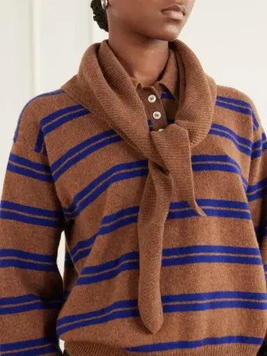 Daughter Fionn Ribbed Cashmere Scarf | Thumbnail 2 Daughter Fionn Ribbed Cashmere Scarf | Thumbnail 2
