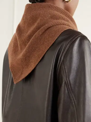 Daughter Fionn Ribbed Cashmere Scarf | Thumbnail 4 Daughter Fionn Ribbed Cashmere Scarf | Thumbnail 4