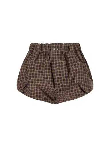 Marni Checked Cotton Mini Shorts | Thumbnail 1 Marni Checked Cotton Mini Shorts | Thumbnail 1