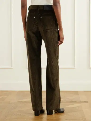 Loewe Cotton-corduroy Straight-leg Pants | Thumbnail 4