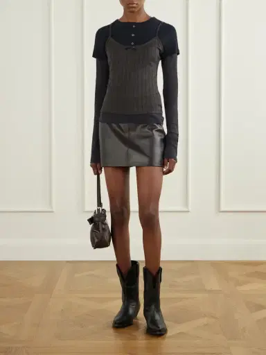 Golden Goose Wish Star Embroidered Leather Ankle Boots | Thumbnail 4