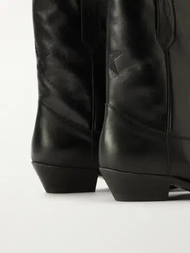 Golden Goose Wish Star Embroidered Leather Ankle Boots | Thumbnail 5