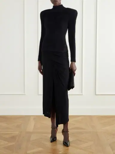 Balmain Ribbed-knit Turtleneck Sweater | Thumbnail 2