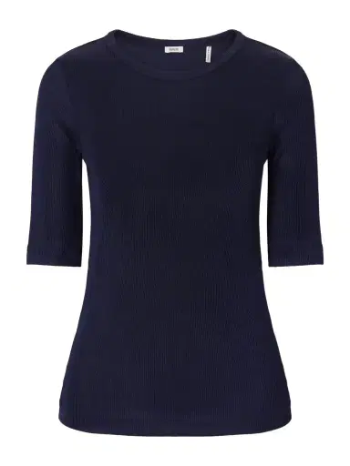 AGOLDE Saige Ribbed Stretch-jersey T-shirt | Thumbnail 1