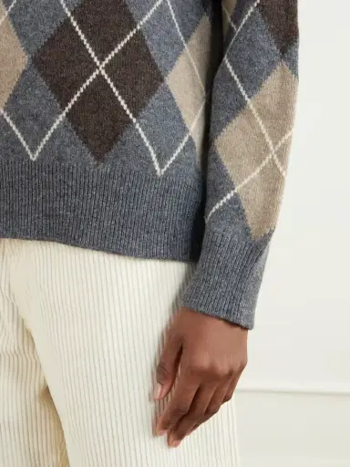 Daughter Ava Argyle Wool Sweater | Thumbnail 5 Daughter Ava Argyle Wool Sweater | Thumbnail 5