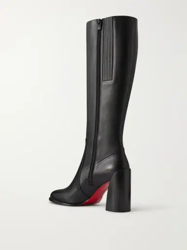 Christian Louboutin Iranina 85 Leather Knee Boots | Thumbnail 3 Christian Louboutin Iranina 85 Leather Knee Boots | Thumbnail 3