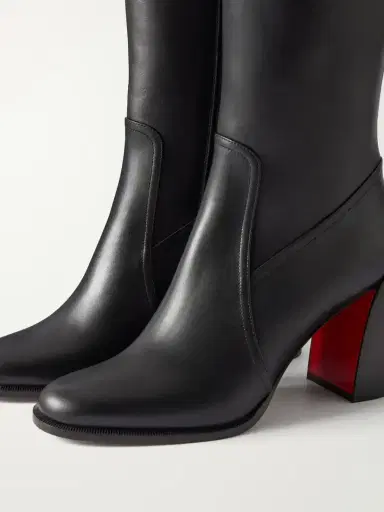 Christian Louboutin Iranina 85 Leather Knee Boots | Thumbnail 5 Christian Louboutin Iranina 85 Leather Knee Boots | Thumbnail 5