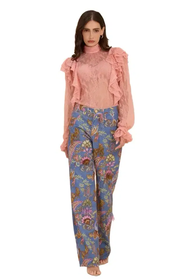 PatBo BOHO DENIM PANTS