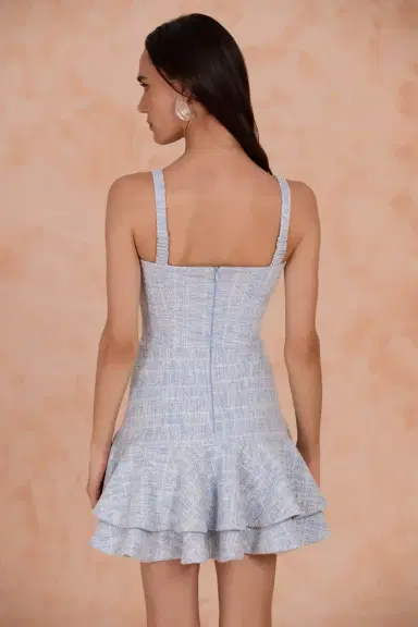 PatBo NOEMI TWEED MINI DRESS | Thumbnail 3