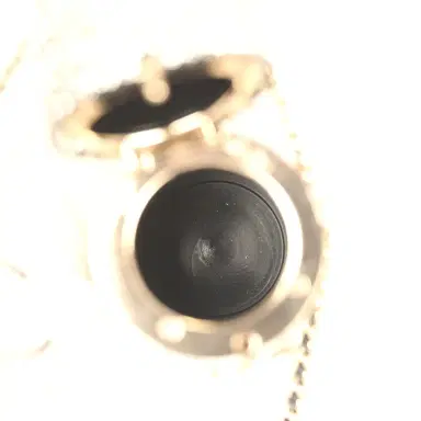 Chanel Chanel Crystal-Embellished Lipstick Case Long Necklace Black Resin, Crystals Light Gold Hardware | Thumbnail 8 Chanel Chanel Crystal-Embellished Lipstick Case Long Necklace Black Resin, Crystals Light Gold Hardware | Thumbnail 8