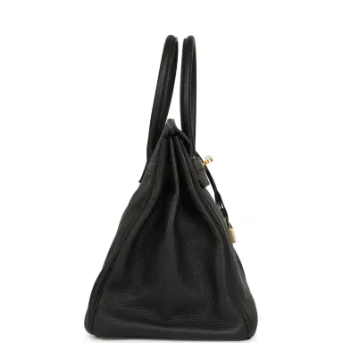 HERMÈS Pre-owned Hermes Birkin 35 Black Togo Gold Hardware | Thumbnail 3 HERMÈS Pre-owned Hermes Birkin 35 Black Togo Gold Hardware | Thumbnail 3
