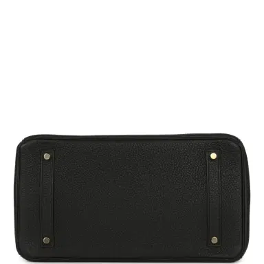 HERMÈS Pre-owned Hermes Birkin 35 Black Togo Gold Hardware | Thumbnail 6 HERMÈS Pre-owned Hermes Birkin 35 Black Togo Gold Hardware | Thumbnail 6