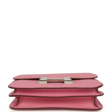 HERMÈS Pre-owned Hermes Constance 18 Bubblegum Epsom Palladium Hardware | Thumbnail 6 HERMÈS Pre-owned Hermes Constance 18 Bubblegum Epsom Palladium Hardware | Thumbnail 6