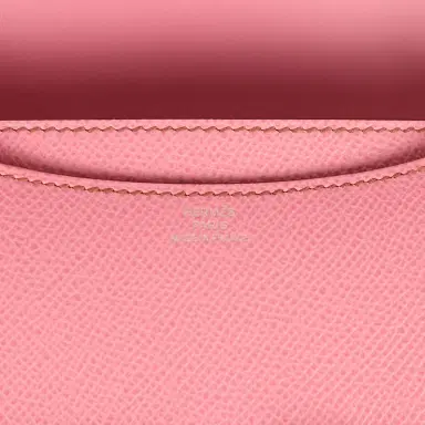 HERMÈS Pre-owned Hermes Constance 18 Bubblegum Epsom Palladium Hardware | Thumbnail 8 HERMÈS Pre-owned Hermes Constance 18 Bubblegum Epsom Palladium Hardware | Thumbnail 8