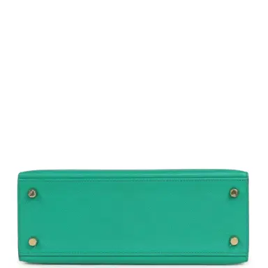 HERMÈS Pre-owned Hermes Kelly Sellier 25 Vert Jade Epsom Gold Hardware | Thumbnail 6 HERMÈS Pre-owned Hermes Kelly Sellier 25 Vert Jade Epsom Gold Hardware | Thumbnail 6