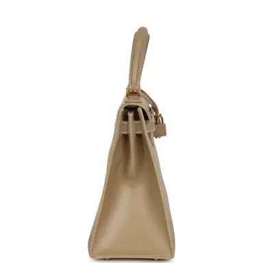 HERMÈS Vintage Hermes Kelly Sellier 28 Argile Box Calfskin Gold Hardware | Thumbnail 3 HERMÈS Vintage Hermes Kelly Sellier 28 Argile Box Calfskin Gold Hardware | Thumbnail 3