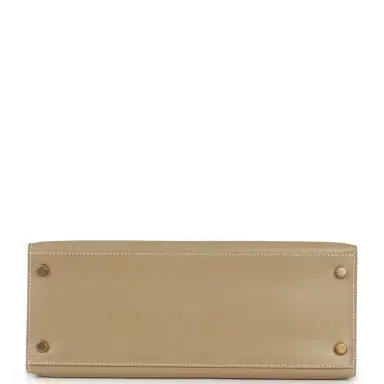 HERMÈS Vintage Hermes Kelly Sellier 28 Argile Box Calfskin Gold Hardware | Thumbnail 6 HERMÈS Vintage Hermes Kelly Sellier 28 Argile Box Calfskin Gold Hardware | Thumbnail 6