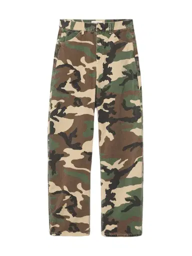 Nili Lotan Camo Tribeca Cotton Pants | Thumbnail 1 Nili Lotan Camo Tribeca Cotton Pants | Thumbnail 1