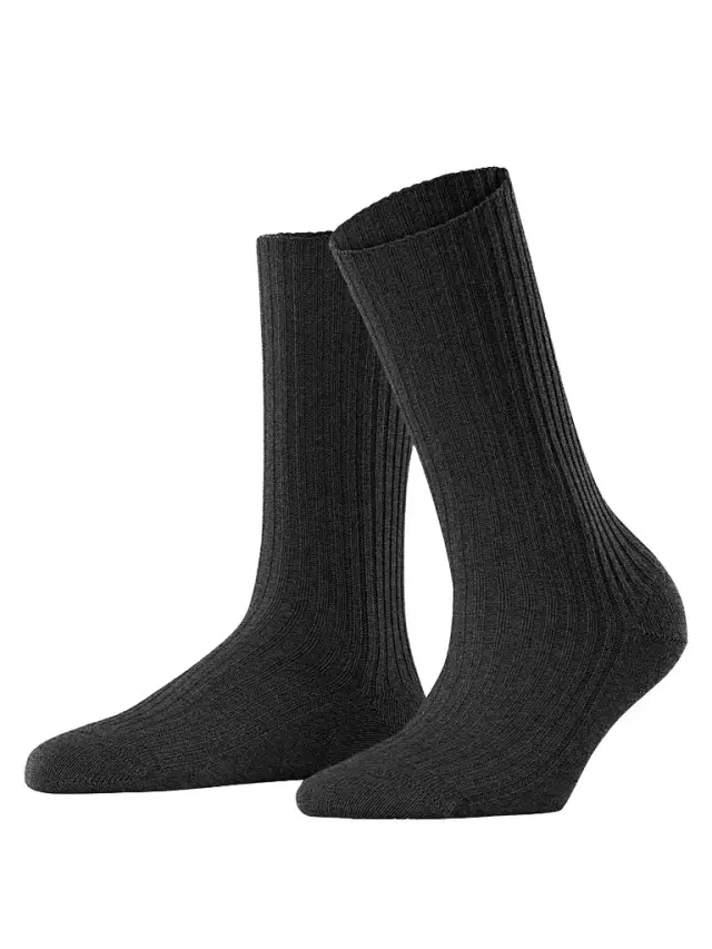 FALKE Women's Cosy Wool-Blend Boot Socks