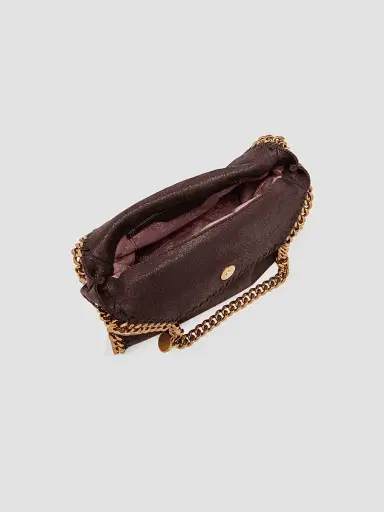 Stella McCartney Women's Falabella Mini Shaggy Deer Tote Bag | Thumbnail 4