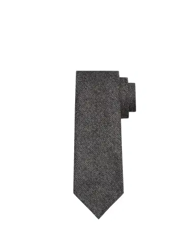 Brioni Men's Pied de Poule Wool Tie | Thumbnail 2