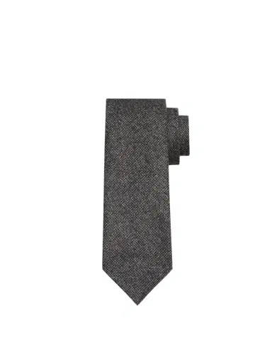 Brioni Men's Pied de Poule Wool Tie | Thumbnail 1