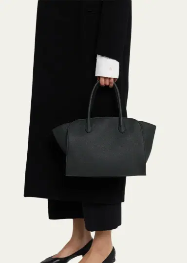 The Row Marlo 12 Tote Bag in Grain Leather | Thumbnail 6 The Row Marlo 12 Tote Bag in Grain Leather | Thumbnail 6