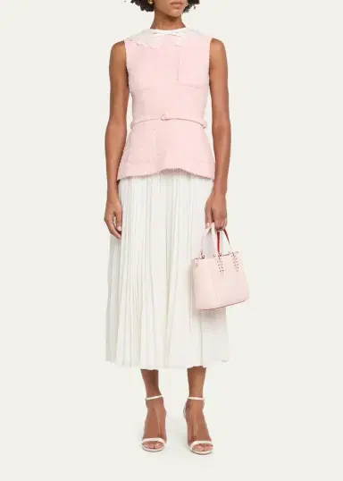 Christian Louboutin Cabata Mini Tote Bag in Leather with Spikes | Thumbnail 5 Christian Louboutin Cabata Mini Tote Bag in Leather with Spikes | Thumbnail 5