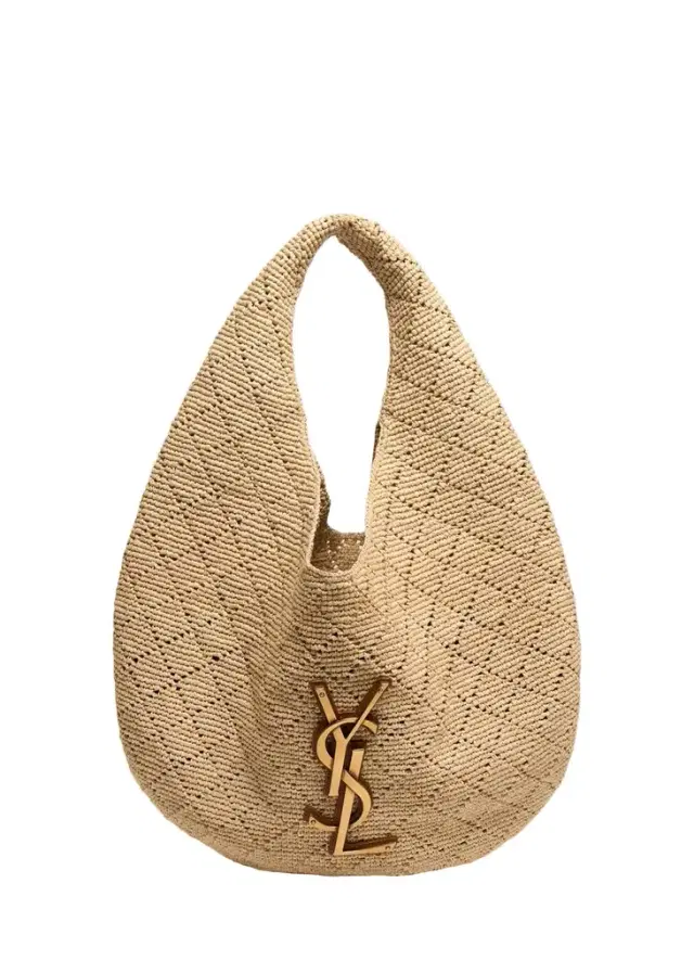 Saint Laurent Icare Hobo Bag in Raffia
